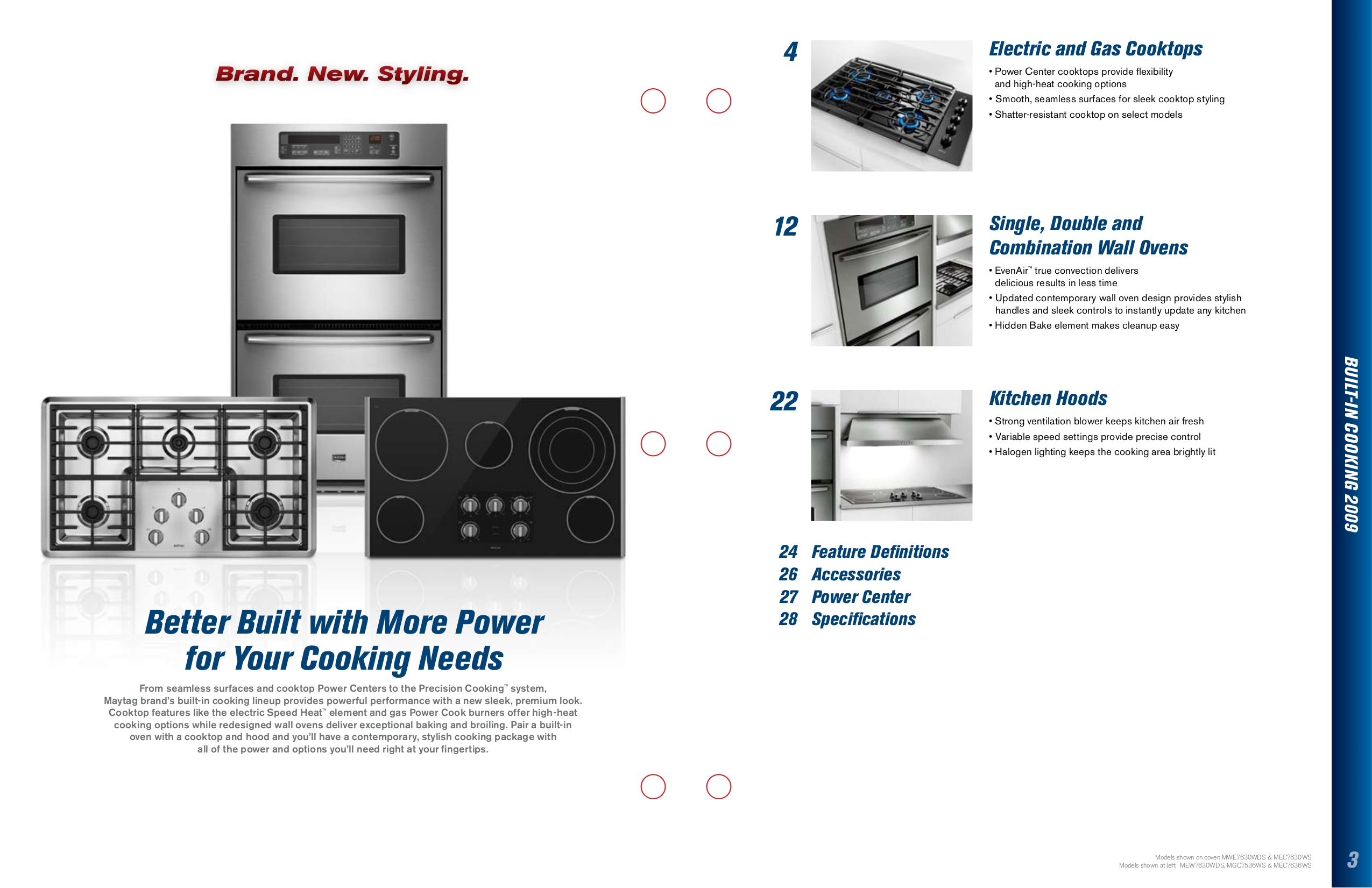 PDF Manual For Maytag Range MGC7430WS   09 Maytag Built In Cooking Catalog.pdf 1 